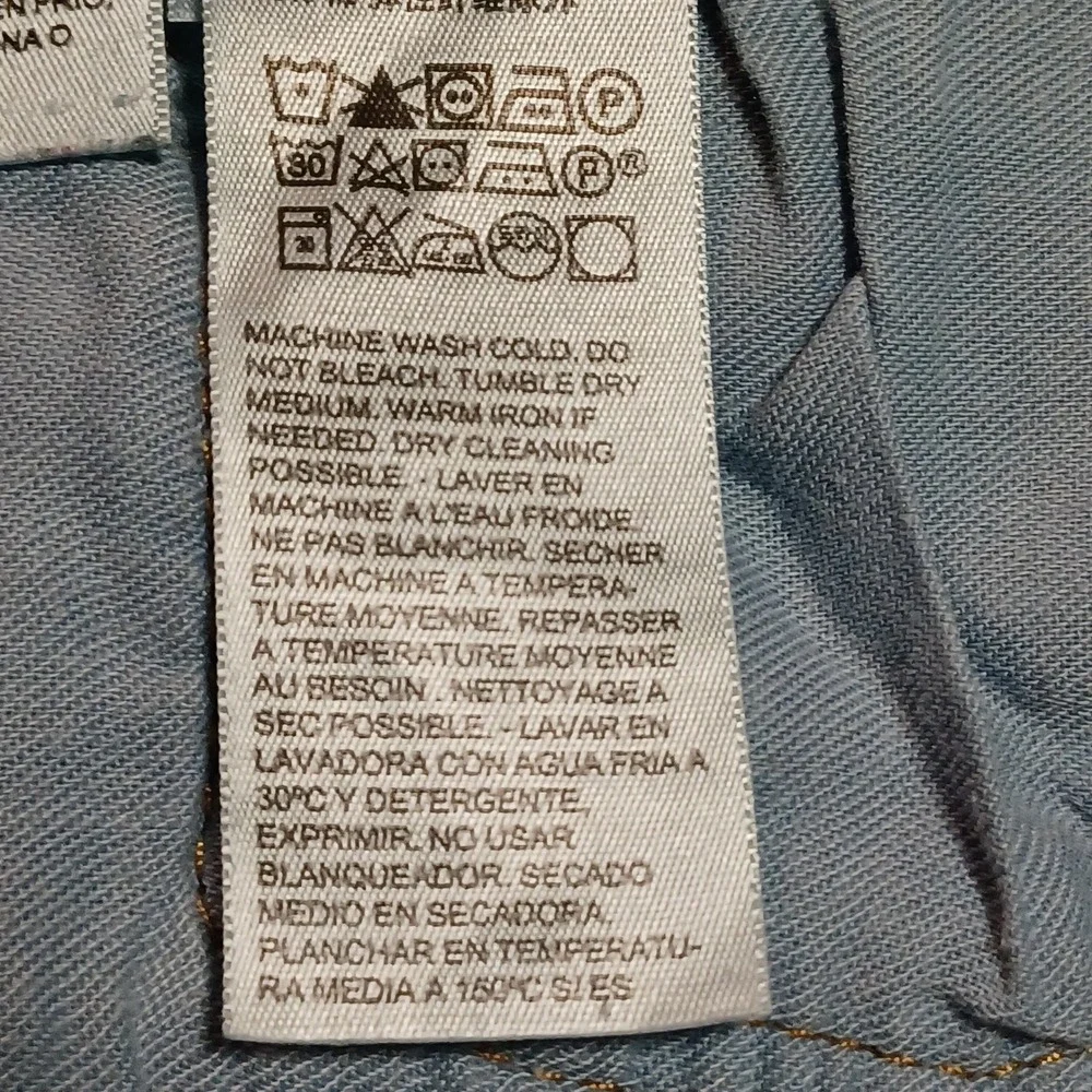 Levis 559‎ Relaxed Straight Jeans Mens 46x32 Blue Medium Wash Denim 559-0482